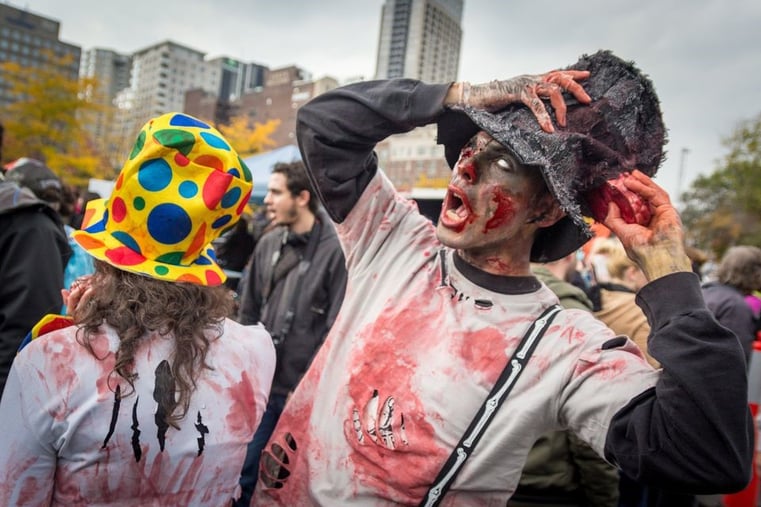 zombie walk Montreal